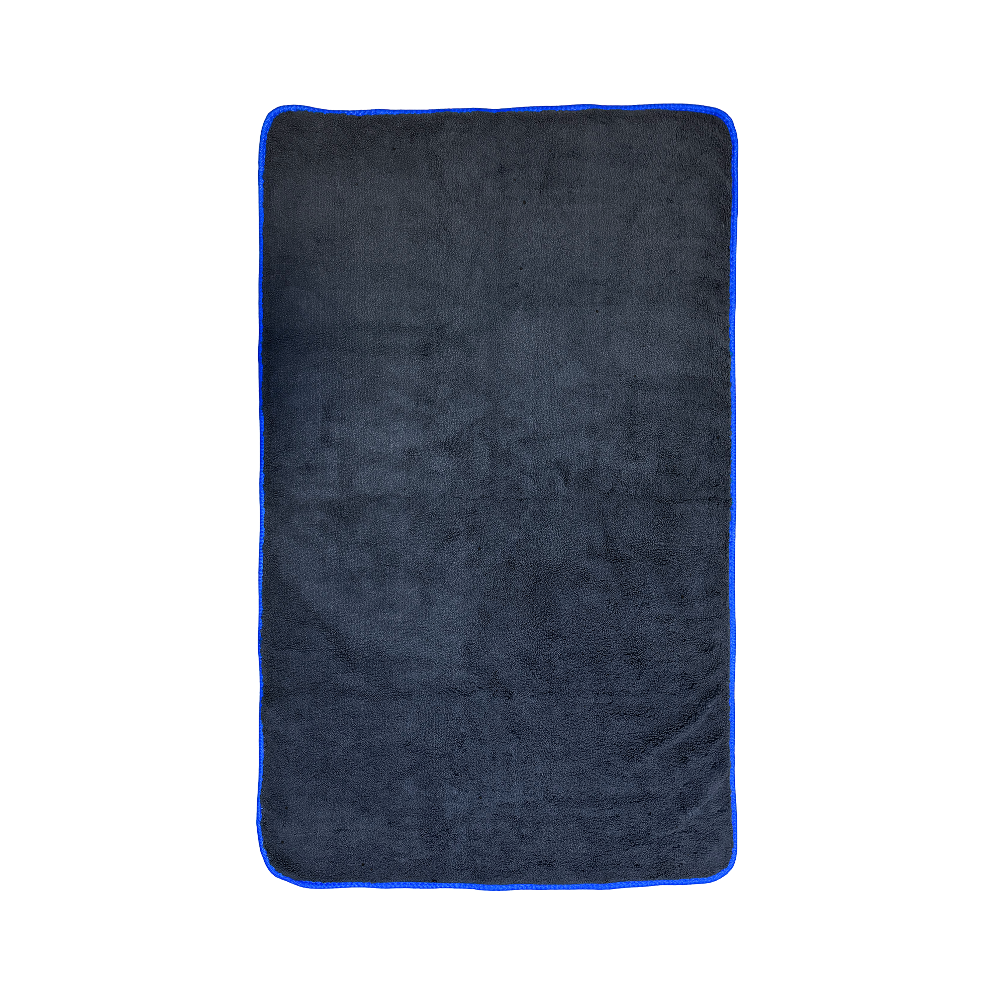 Turbo Dry Towel For Bowling - Blue/Black Leather Shammy For Oil Removal & Ball Maintenance