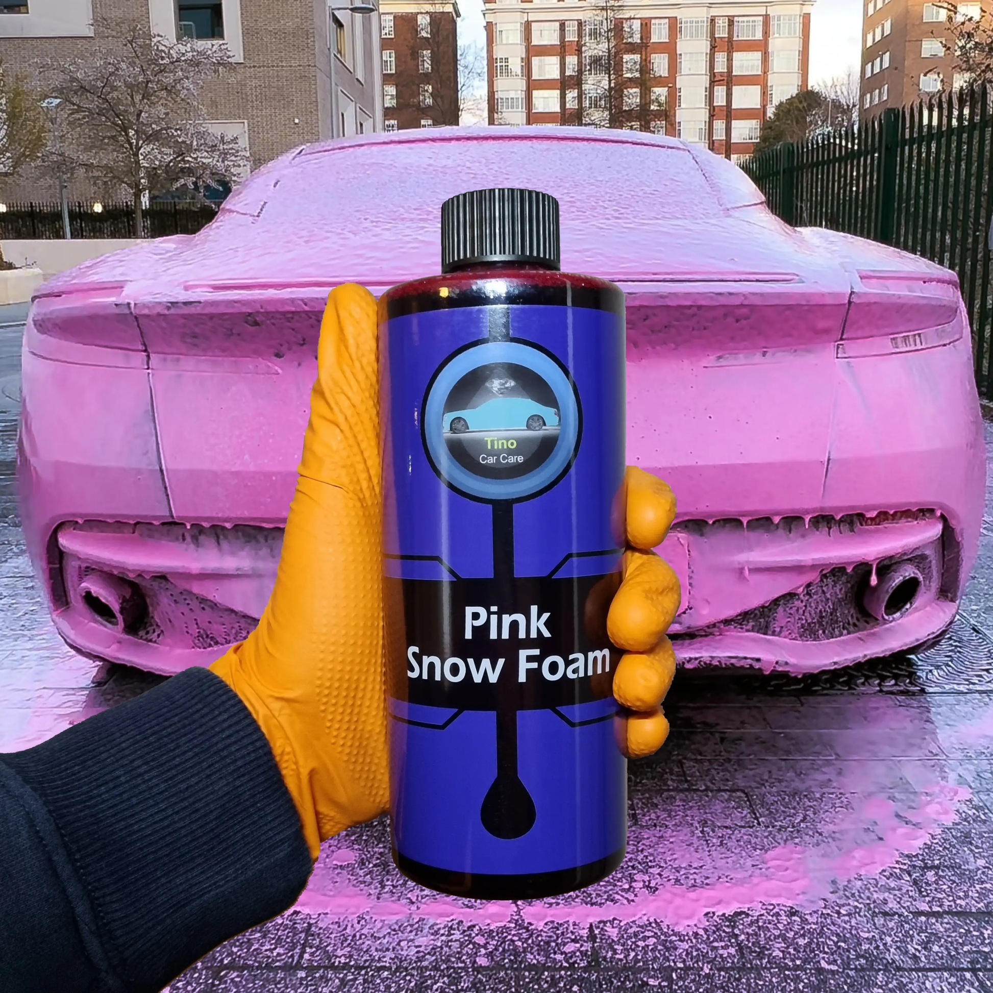 Tino Pink Snow Foam - Premium Pre Wash Car Care Solution – Tino Car Care