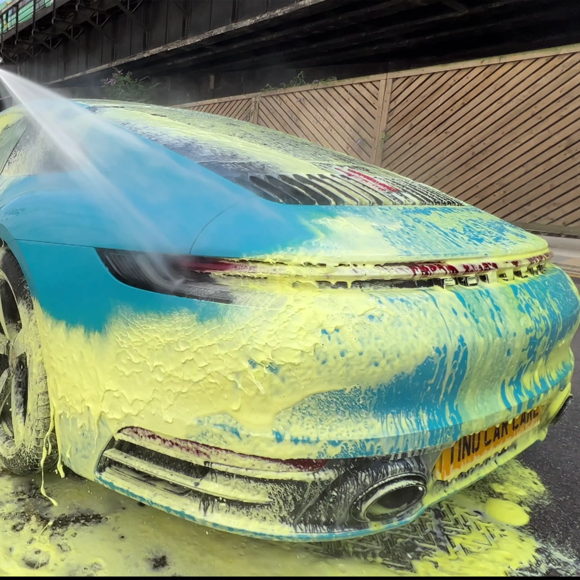 Tino Yellow Snow Foam for Effective Pre-Wash Car Care – Tino Car Care